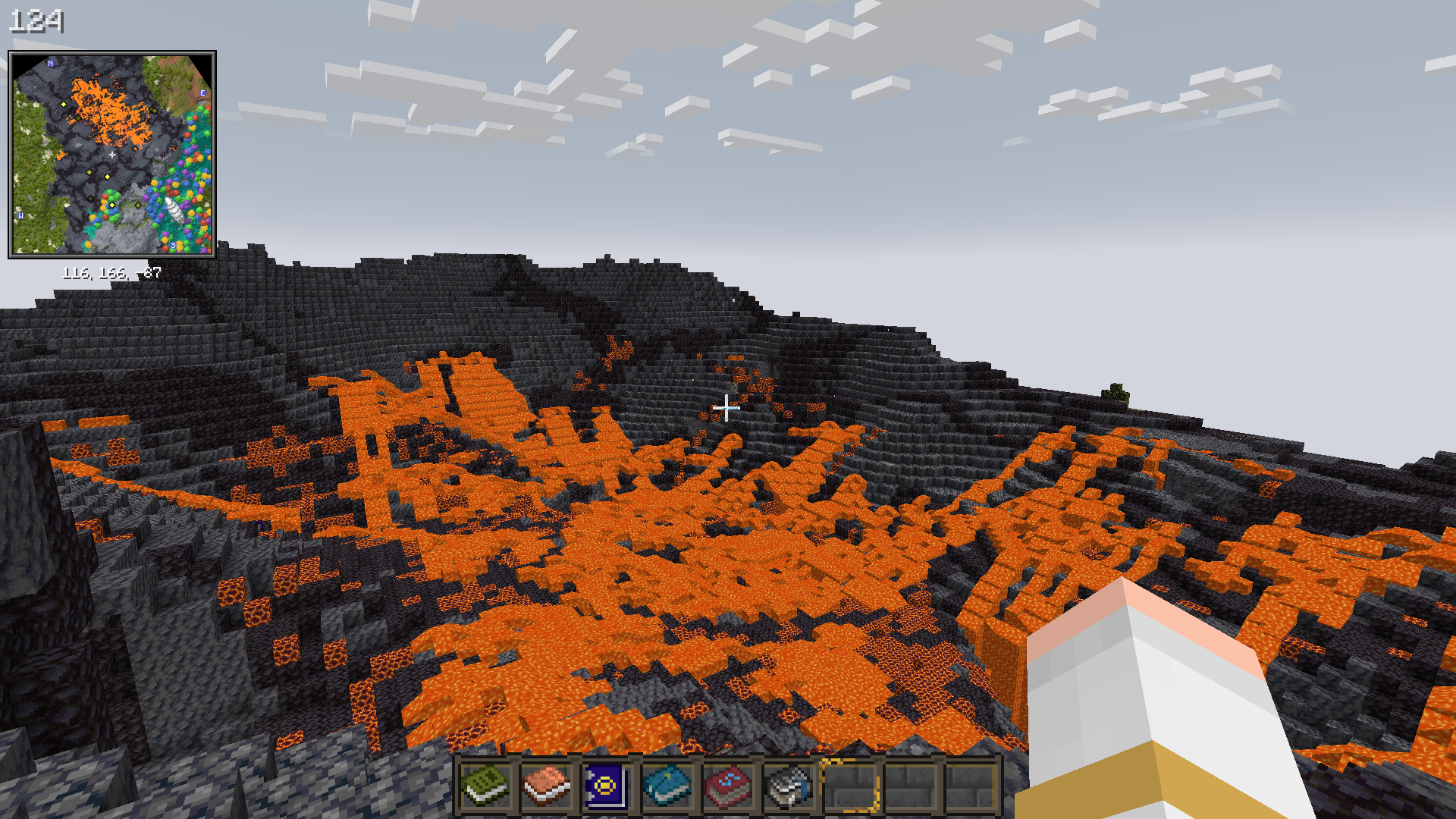 火山口