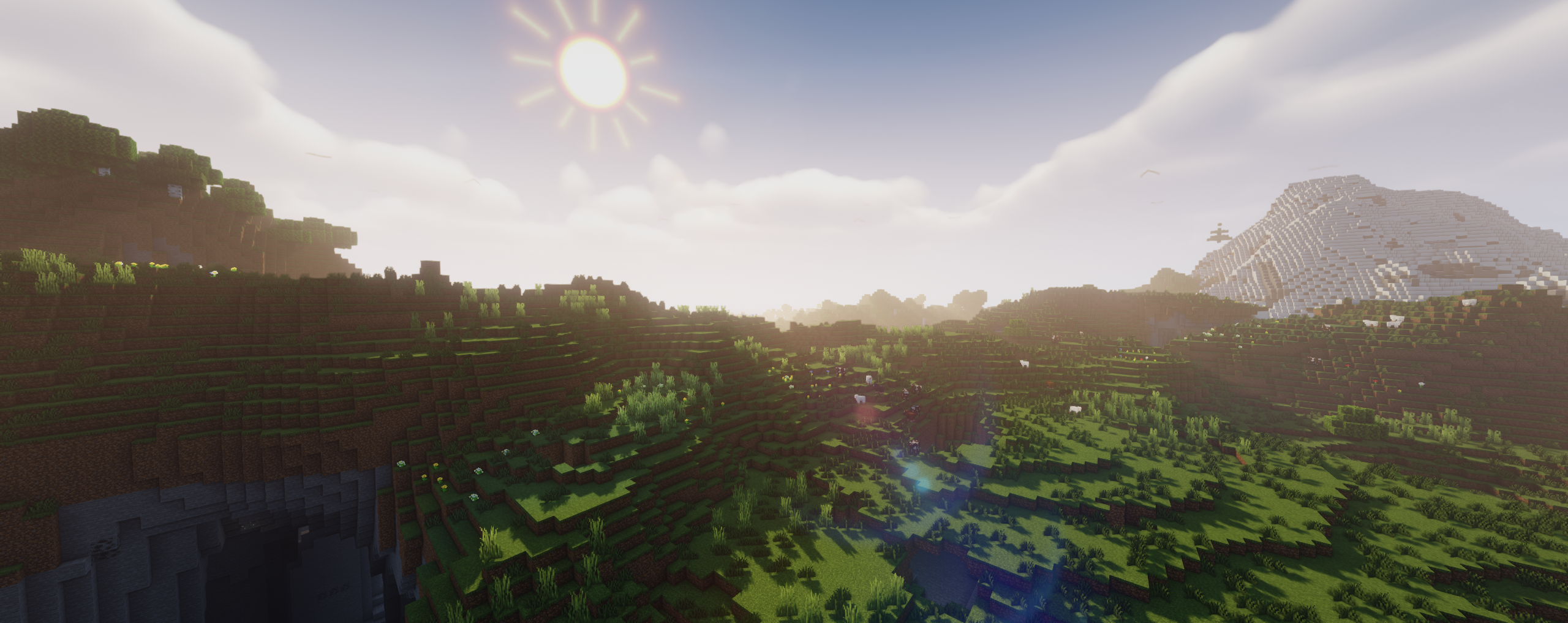 白天 shaders